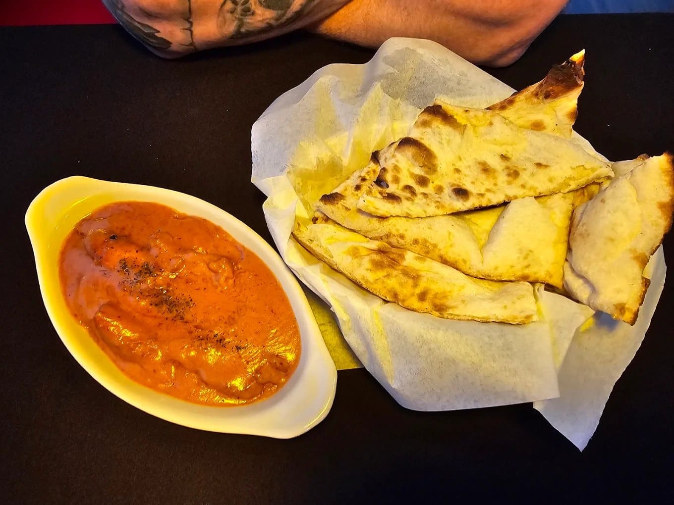 Naan & Curry